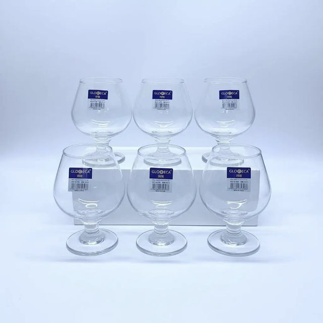 Cognac Glasses Set of 6 Glassware Brandy Glasses