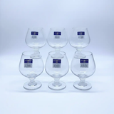 Cognac Glasses Set of 6 Glassware Brandy Glasses