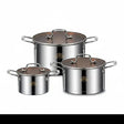 6-Piece Stainless Steel Cookware Set Cookware Cookware Sets