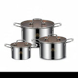 6-Piece Stainless Steel Cookware Set Cookware Cookware Sets