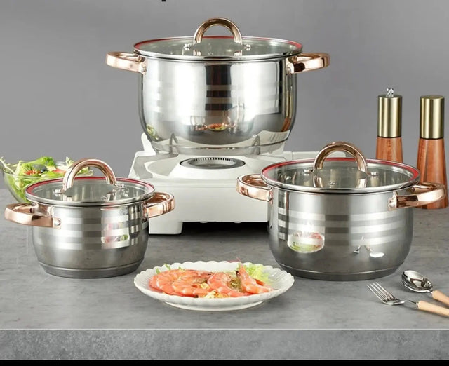 Royal Louis 6-Piece Non-Stick Cookware Set Cookware Cookware Sets