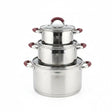 8-Piece 5-Ply Stainless Steel Cookware Set Cookware Cookware Sets