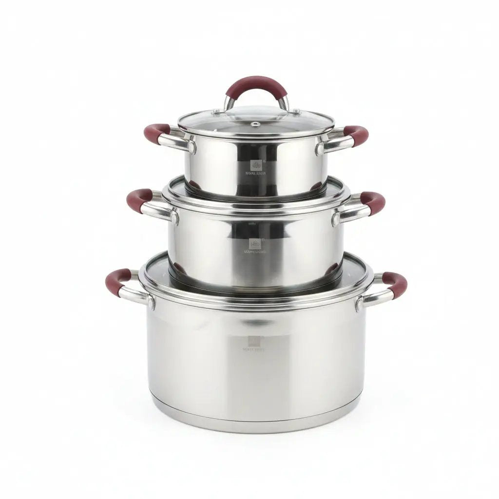 8-Piece 5-Ply Stainless Steel Cookware Set Cookware Cookware Sets