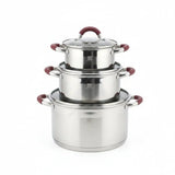 8-Piece 5-Ply Stainless Steel Cookware Set Cookware Cookware Sets