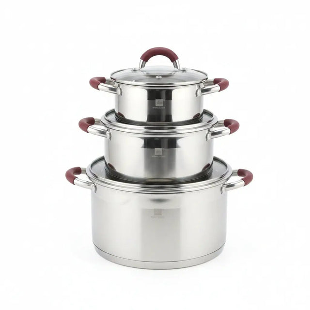 8-Piece 5-Ply Stainless Steel Cookware Set Cookware Cookware Sets