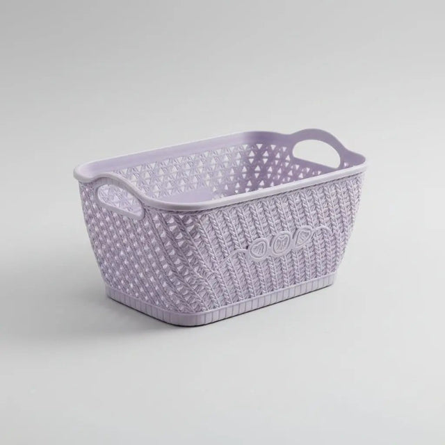Woven Plastic Organiser Basket 11x8 Inch Storage & Organisation Household Storage Baskets