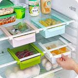 Over The Shelf Fridge Organiser Kitchen Storage Refrigerator Drawers & Bins