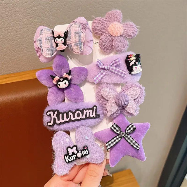 Kids Cartoon Hair Accessories Set 14pcs Hair Accessories Hair Barrettes & Slides