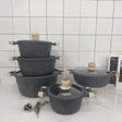 10-Piece Granite Non-Stick Cookware Set Cookware Cookware Sets