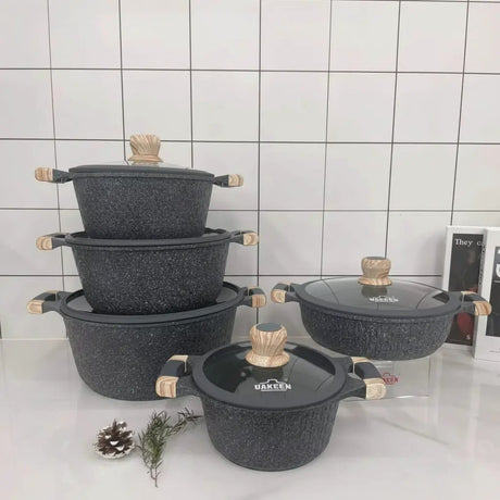10-Piece Granite Non-Stick Cookware Set Cookware Cookware Sets