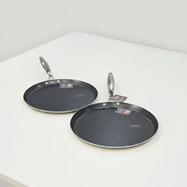 Triple S/S Non-Stick Flat Skillet Griddle Pan Cookware Griddles & Grill Pans