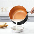 Gotham Steel Aluminum Sauce Pot Cookware Saucepans