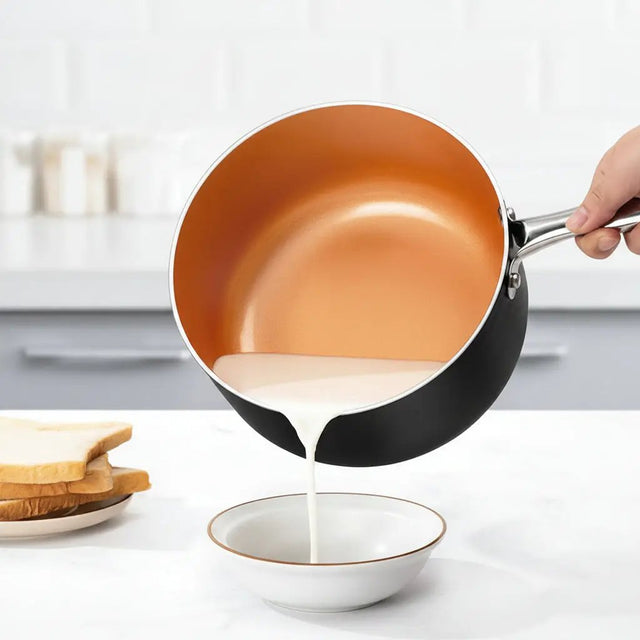 Gotham Steel Aluminum Sauce Pot Cookware Saucepans