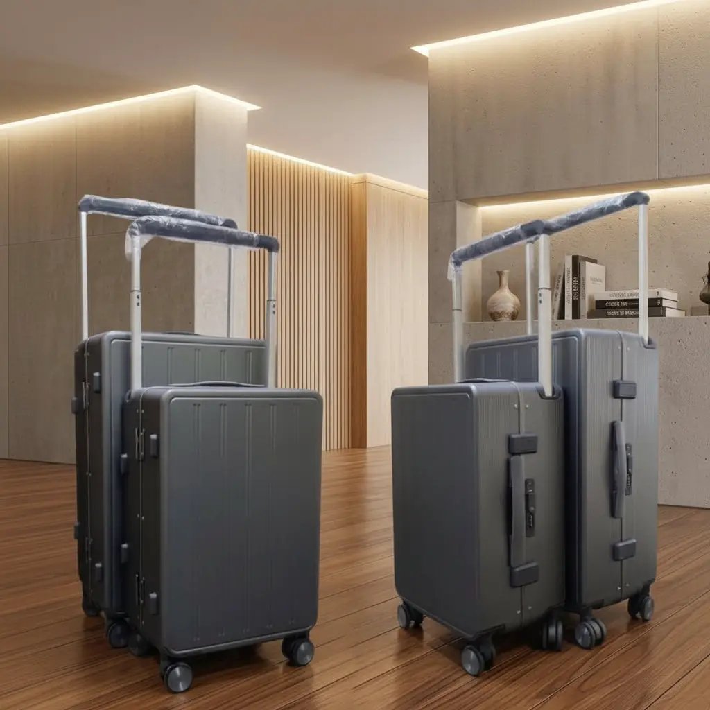 Fengtianli 2-Piece Zipless PC Luggage Set Travel & Luggage Suitcase Travel Sets