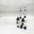 5-Piece Glass Oil & Spice Jar Set Kitchen Storage Food Storage Containers