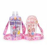 Cartoon Themed Partitioned Water Bottle Kids & Travel Water Bottles