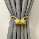 Magnetic Curtain Holders – Geometric Ball Design Home Decor Curtain Tiebacks
