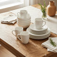 24-Piece White Ceramic Dinner Set Kitchenware Dinnerware Sets