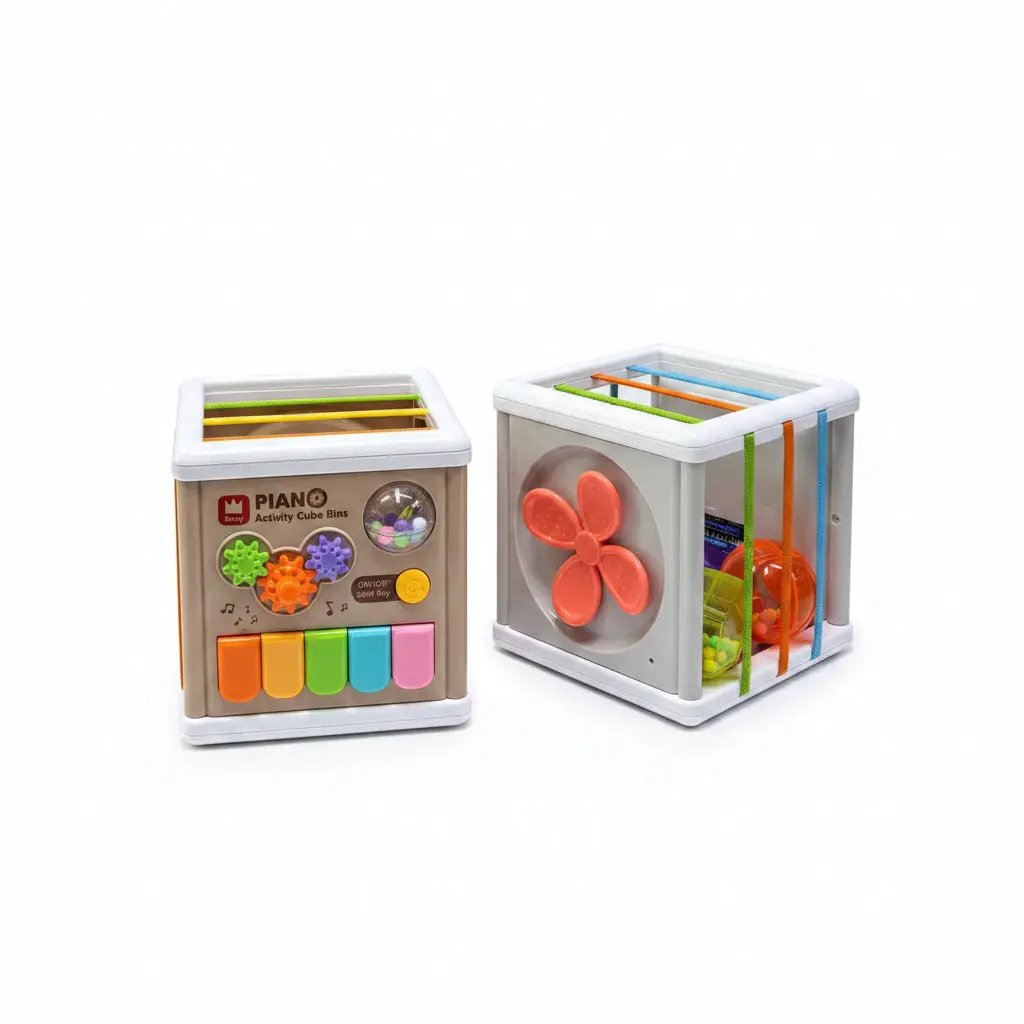 JDL Musical Piano Activity Cube Kids & Toys Musical Toys