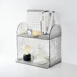 2-Tier Acrylic Storage Rack Home & Storage Household Storage Caddies