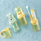 Kids Cartoon Toothbrush & Toothpaste Holder Kids & Baby Toothbrush Holders
