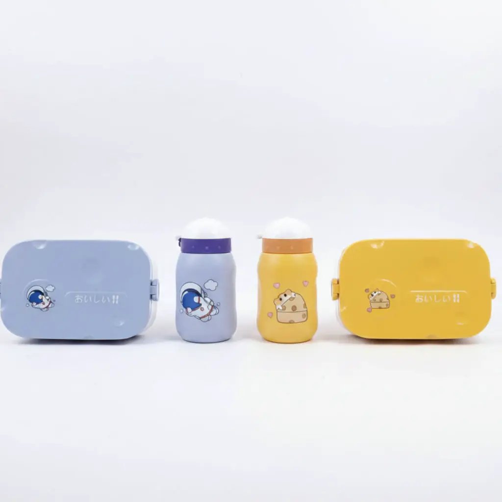 2-Piece Quality Lunch Box Set Kitchenware Lunch Containers