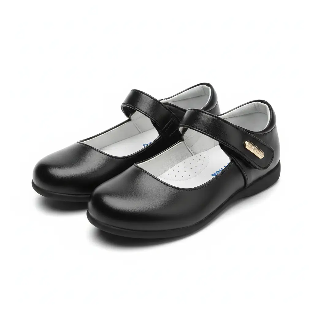 Girls Leather School Shoes Shoes Baby & Children's Sneakers