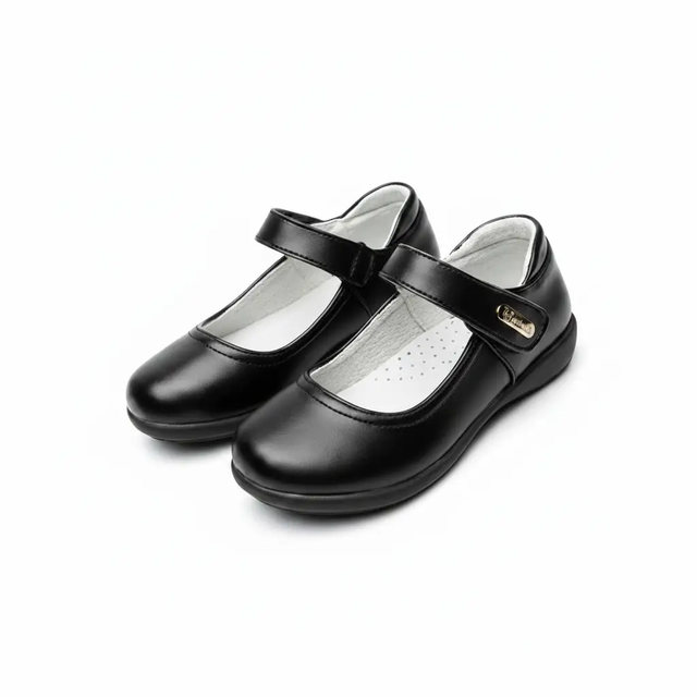 Girls Leather School Shoes Shoes Baby & Children's Sneakers