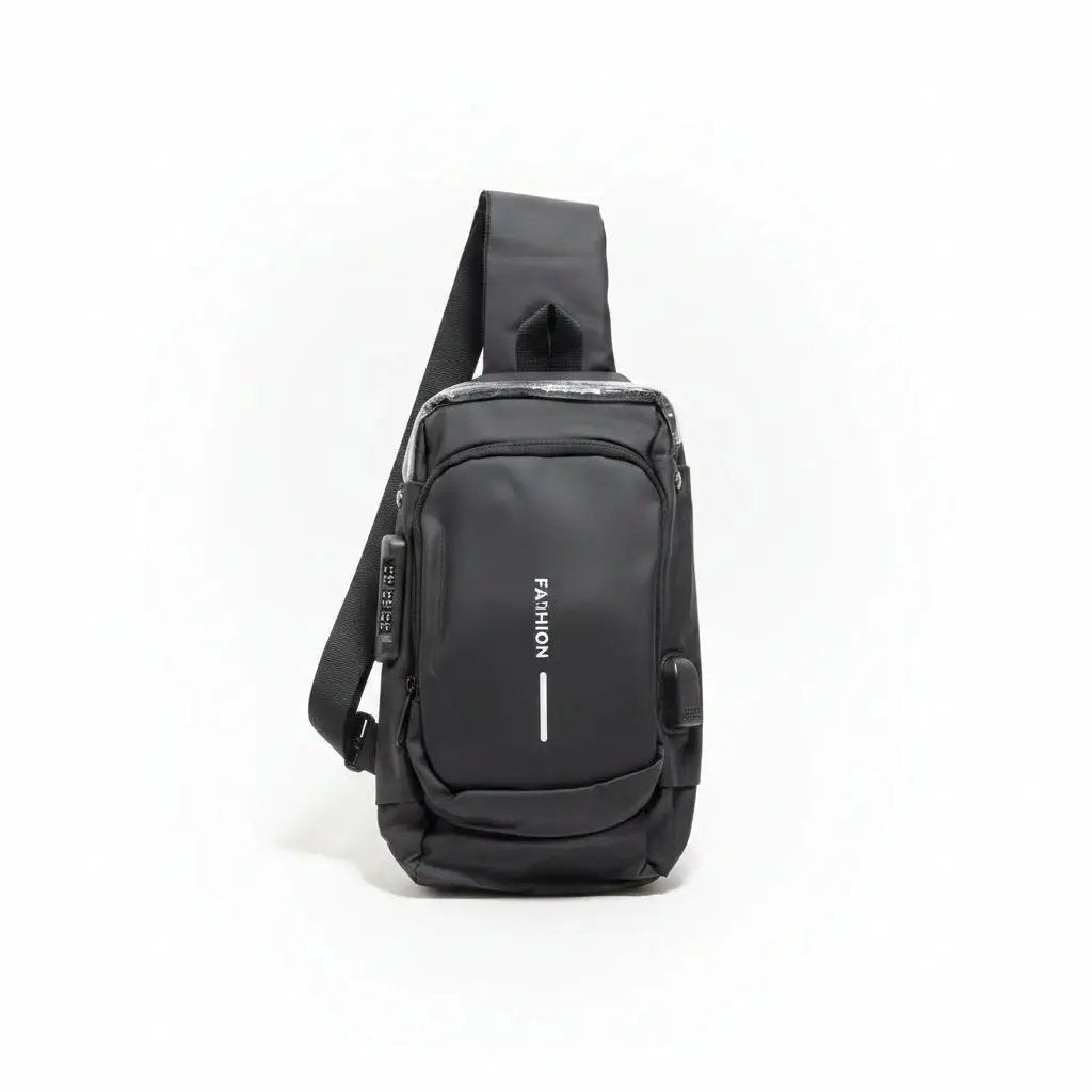 Sling Shoulder Bag with USB Port Bags & Accessories Cross Body Bags