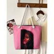 African Women's Retro Canvas Bag Bags & Accessories Shopping Totes