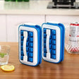 Silicone Ice Cube Mould 36-Cube Portable Kitchen & Storage Ice Cube Trays