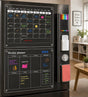 2-Piece Magnetic Acrylic Fridge Planner Set Home Decor Planners