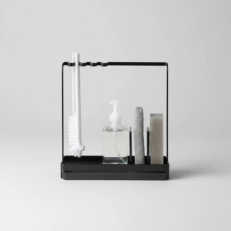 Carbon Steel Sink Organiser Rack with Soap Holder Kitchen & Storage Sink Caddies