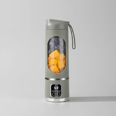 450ml USB Rechargeable Portable Fruit Juicer Kitchen & Storage Personal Blenders