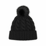 Fleece-Lined Knitted Winter Baseball Cap Fashion Accessories Baseball Caps