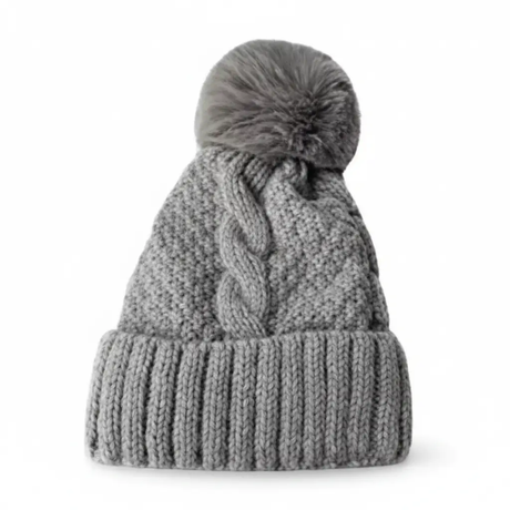 Fleece-Lined Knitted Winter Baseball Cap Fashion Accessories Baseball Caps