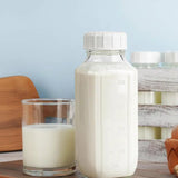 4-Piece Reusable Glass Bottles 500ml Kitchen & Storage Food Storage Containers