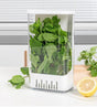 Airtight Acrylic Herb Storage Box – Stackable Kitchen & Storage Food Storage Containers