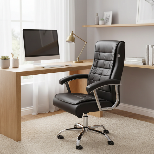 Leather Office Chair Furniture Office Chairs