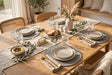 Spiral Woven Cotton Rope Placemats 38cm Set of 6 Kitchen & Dining Placemats