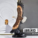 Large Flying Resin American Bald Eagle Statue Home Décor Sculptures & Statues