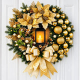 35cm Christmas Wreath With Lamp Christmas Wreaths Wreaths