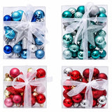 30 Christmas Ball Ornaments And Star Set Christmas Tree Ornaments Holiday Ornaments