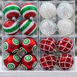 6cm Christmas Ball Ornaments Set Of 6 Christmas Tree Ornaments Holiday Ornaments
