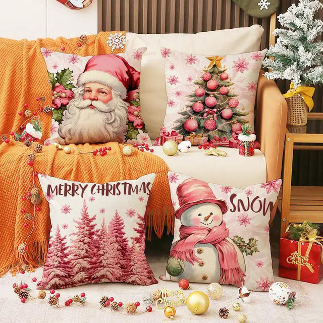 45cm Christmas Pillowcase Decorative Pillow Covers Throw Pillow Accessories