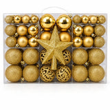 101-Piece Shatterproof Christmas Ball Ornaments Christmas Tree Ornaments Holiday Ornaments
