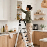 4-Step Folding Ladder With Safety Handle Step Ladders Step Ladders