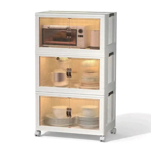 Foldable Storage Cabinet With Wheels Storage Cabinets Storage Cabinets