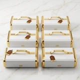 3-Piece Insulated Stainless Steel Hotpot Set Insulated Hotpot Set Chafing Dishes