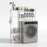 Rust-Resistant Washing Machine Storage Rack Laundry Storage Racks Laundry Hampers